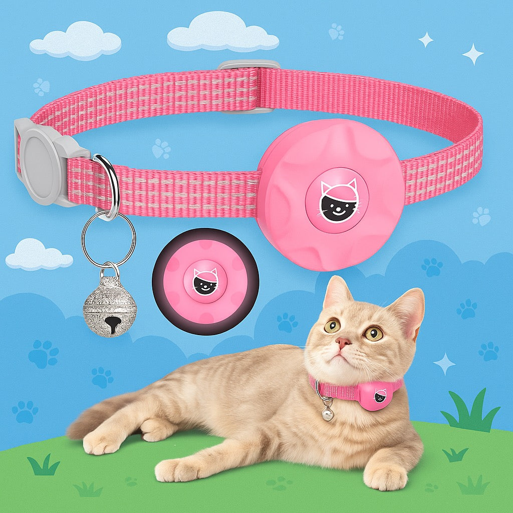 Petly's NekoTrace - halsband met airtag houder