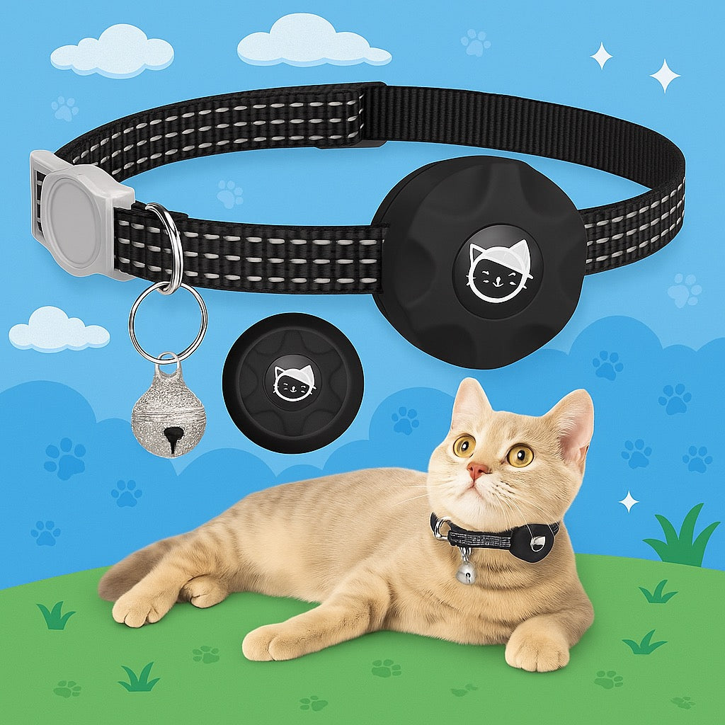 Petly's NekoTrace - halsband met airtag houder