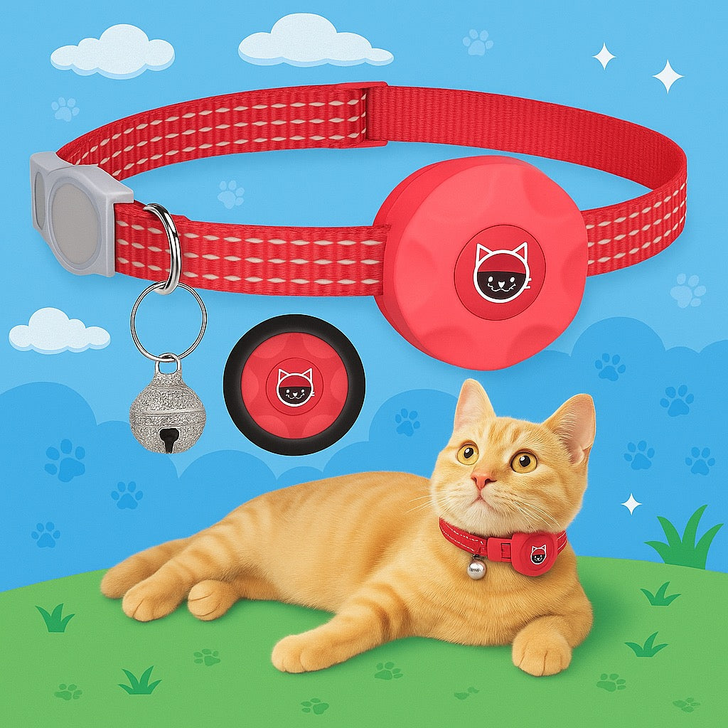Petly's NekoTrace - halsband met airtag houder