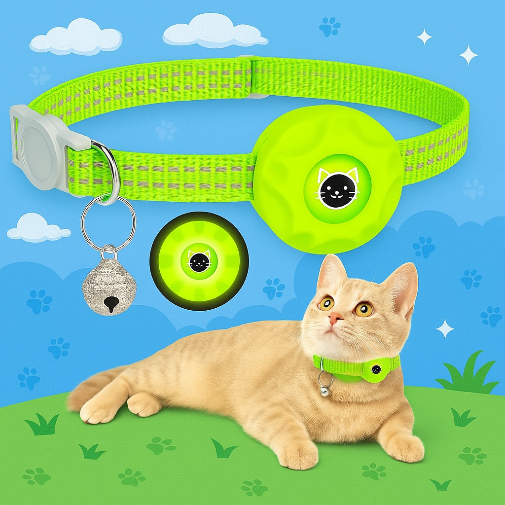 Petly's NekoTrace - halsband met airtag houder