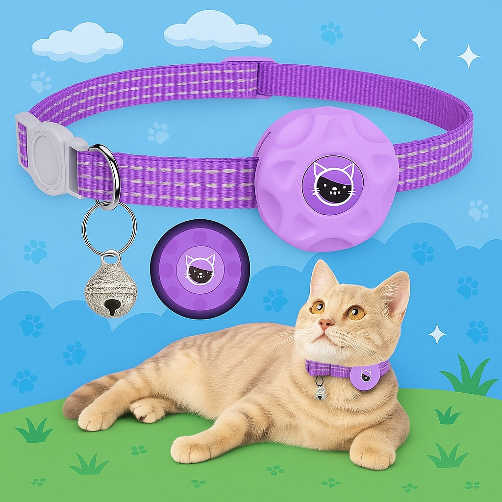 Petly's NekoTrace - halsband met airtag houder