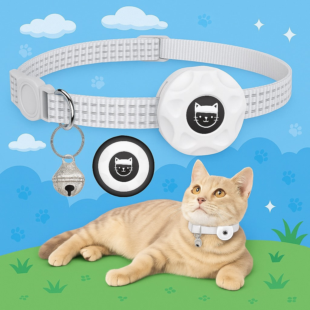 Petly's NekoTrace - halsband met airtag houder