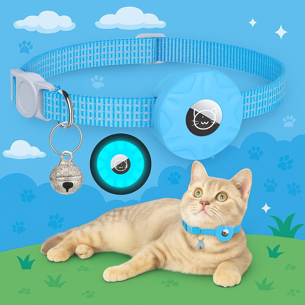 Petly's NekoTrace - halsband met airtag houder