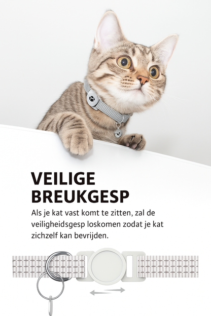 Petly's NekoTrace - halsband met airtag houder