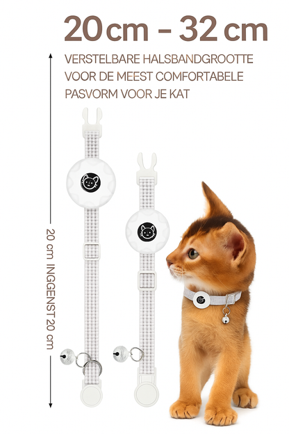Petly's NekoTrace - halsband met airtag houder
